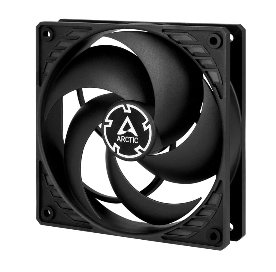 Chassi fläkt - Arctic P12 PWM PST - Black/Black - Chassi fläkt - 120mm - Svart - 23 dBA - ACFAN00120A