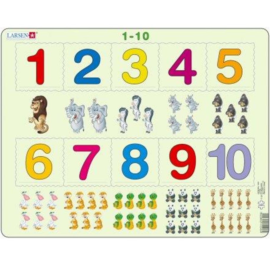 Pusselspel - Larsen Puzzles Puzzle 1-10 - LA-AR3