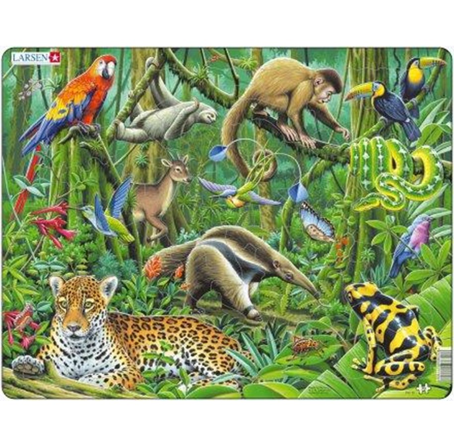 Pusselspel - Larsen Puzzles South American Rainforest - LA-FH10