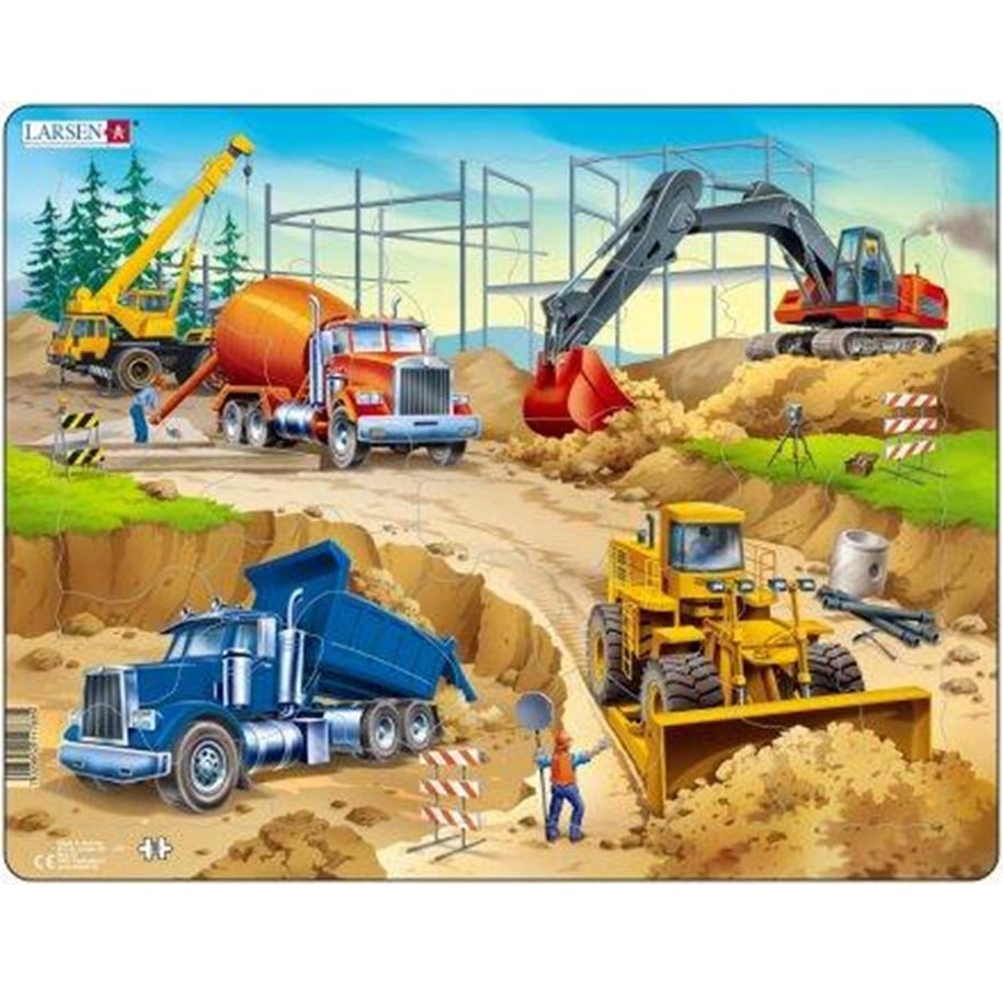 Pusselspel - Larsen Puzzles Construction - LA-US1