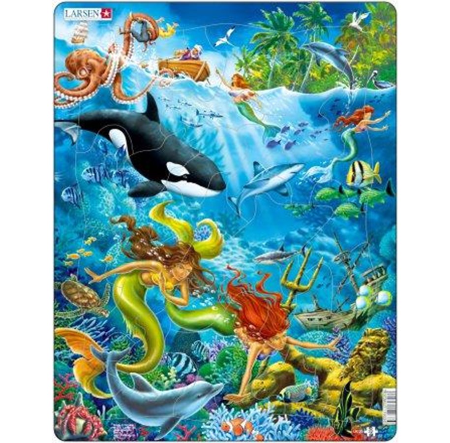 Pusselspel - Larsen Puzzles Mermaids - LA-US20