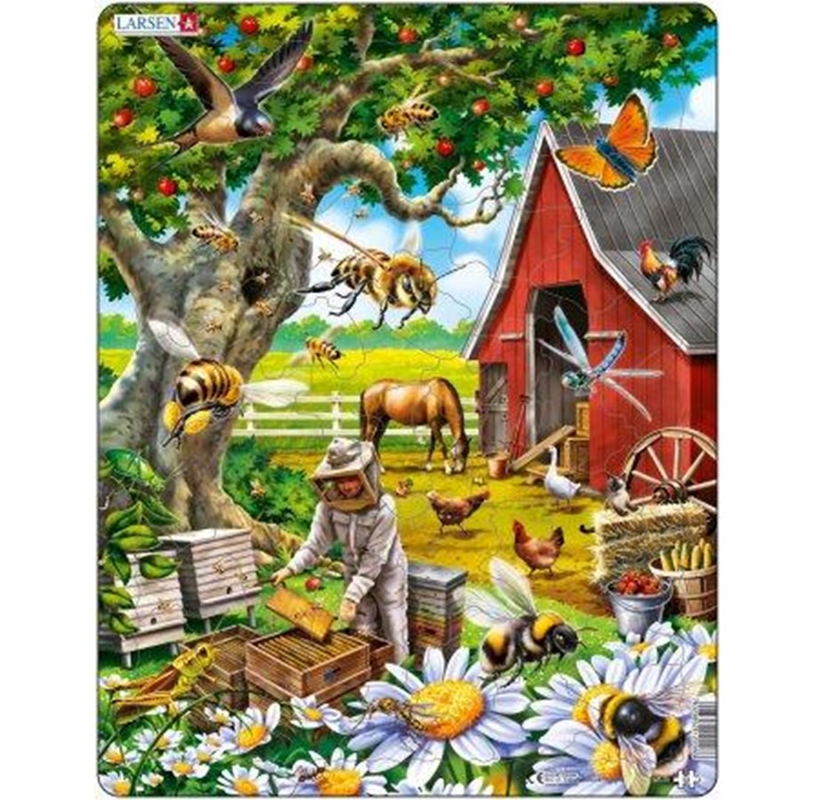 Pusselspel - Larsen Puzzles Bees - LA-US39