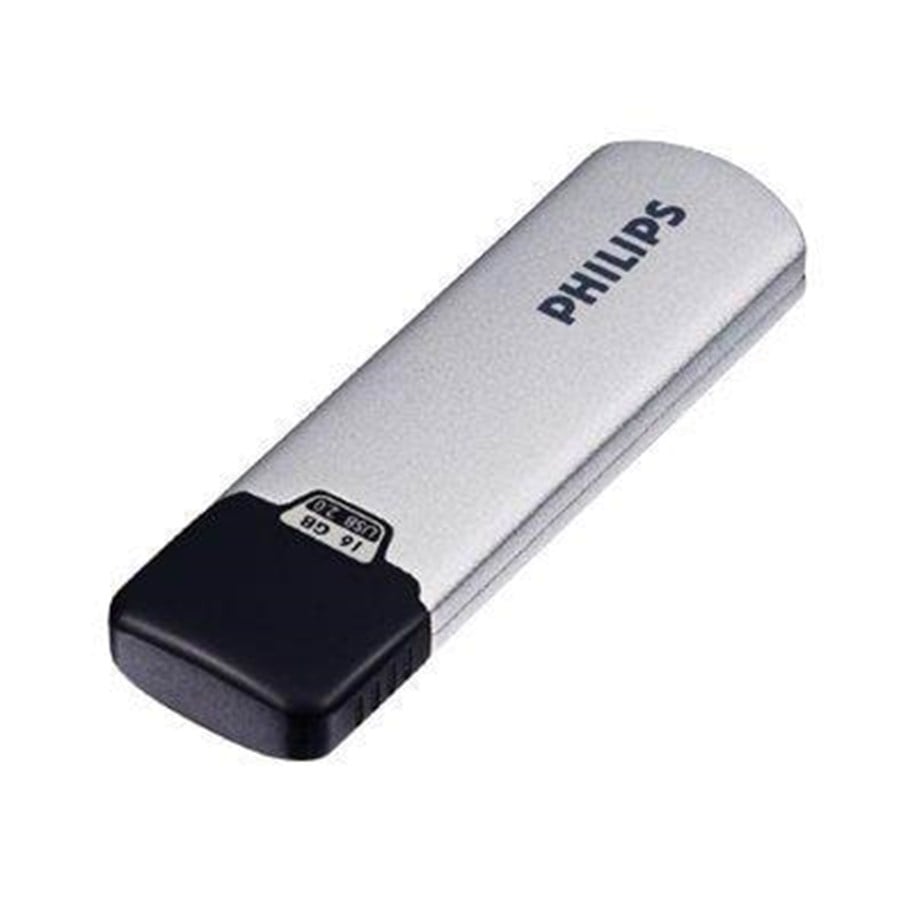 USB-minne - Philips FM16FD00B Silver edition - USB flash drive - 16 GB - 16GB - USB-minne - FM16FD00B/00