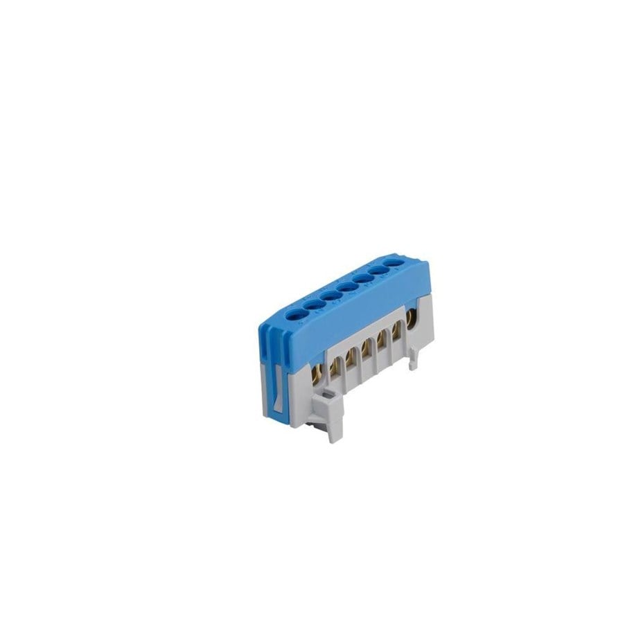 Jordning och överspänningsskydd - POLLMANN Neutral terminal blue n7-f2 7x16mm2 - 2020266