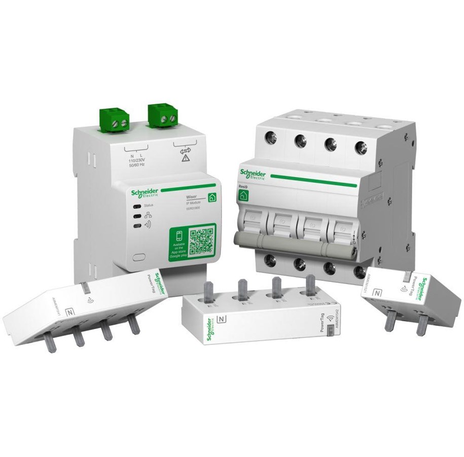 Komponenter för switchboxar och skåp - Schneider Electric Wiser energy starter kit premium package consisting of 1xip - WE3500