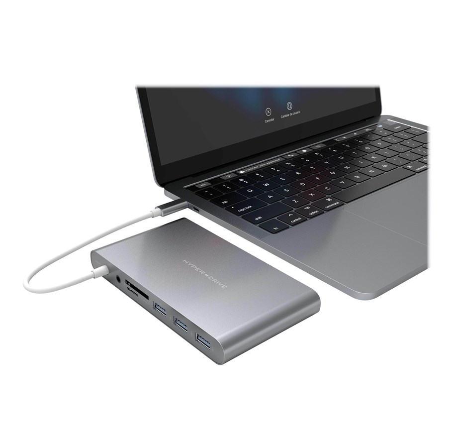 Sanho HyperDrive Ultimate USB C Hub Space Grey Billig
