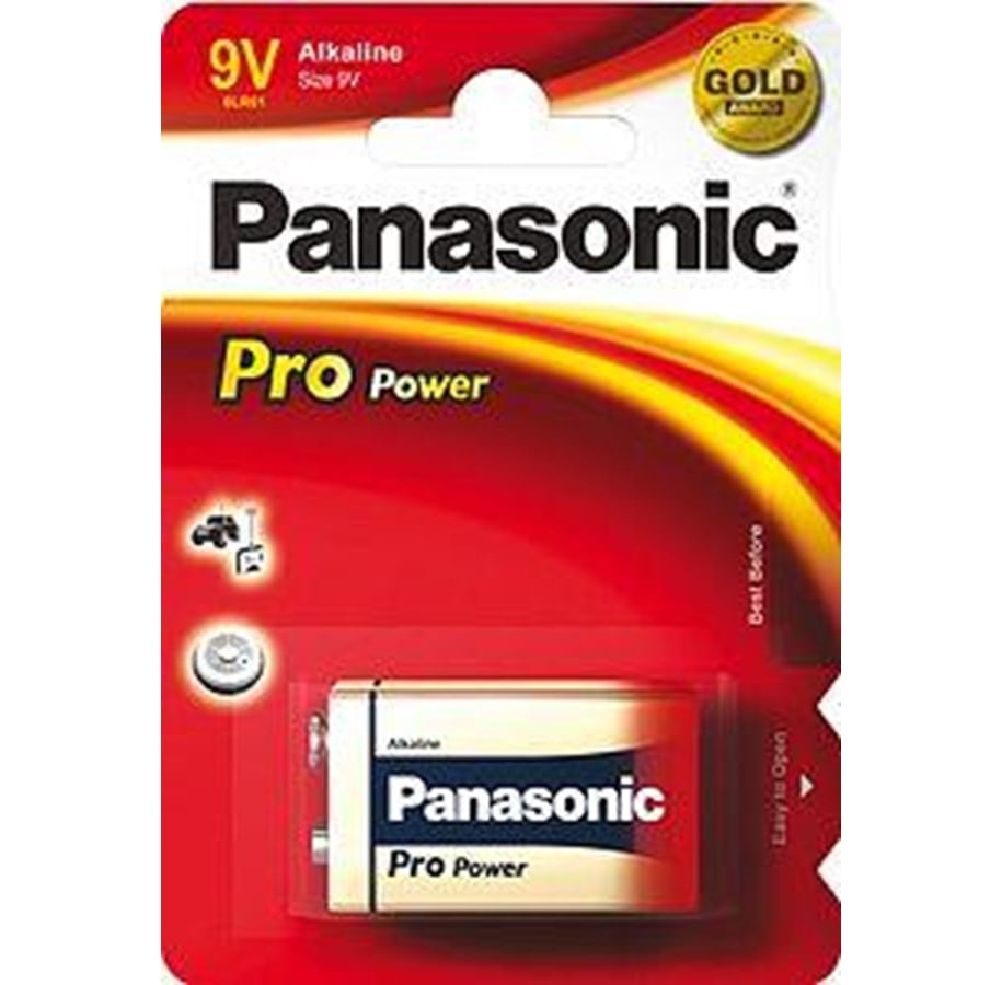 Battery - Panasonic  Prp Power Gold - 6LR61PPG-1BLIST