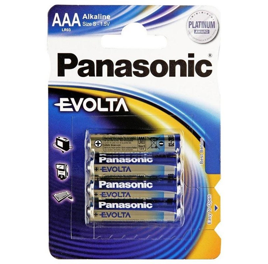 Battery - Panasonic Evolta - LR03EGE/4BP