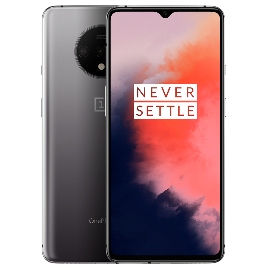 Mobile - OnePlus 7T 128GB/8GB - Frosted Silver - 5011100749