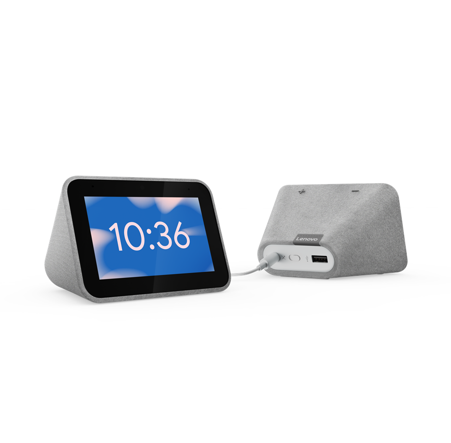 Smarta Hem - Lenovo Smart Clock with Google Assistant - ZA4R0025SE