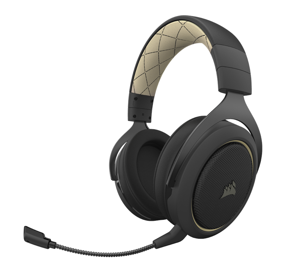 Hörlurar / Headset - Corsair HS70 PRO Wireless Gaming Headset - Cream - CA-9011210-EU