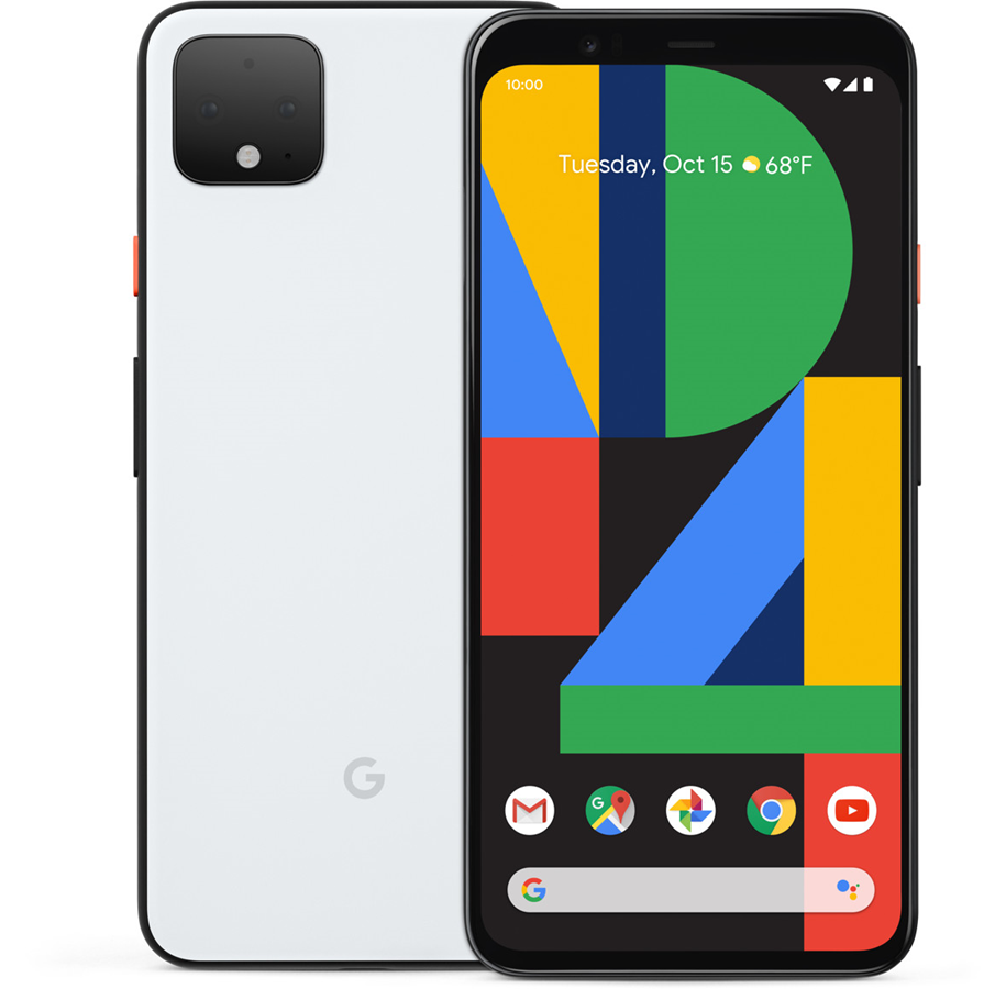Mobile - Google Pixel 4 64GB - Clearly White - GA01188-DE