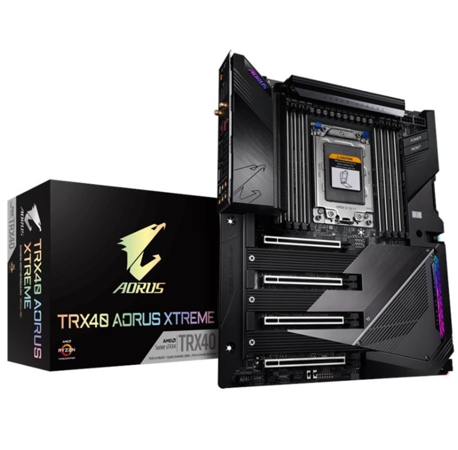 Moderkort - GIGABYTE TRX40 AORUS XTREME Moderkort - AMD TRX40 - AMD sTRX4 socket - DDR4 RAM - XL-ATX - TRX40 AORUS XTREME