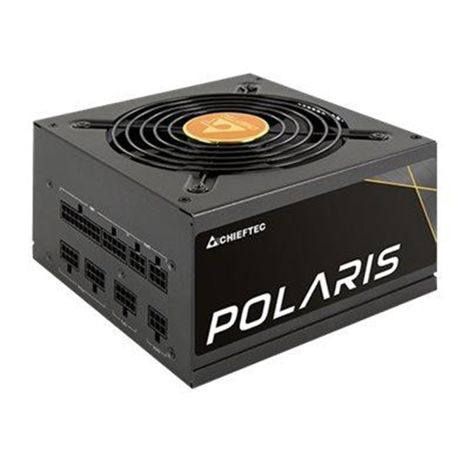 Strömförsörjning - Chieftec Polaris Series 650W Strömförsörjning - 650 Watt - 120 mm - ATX 2.4 - 80 Plus Gold certificate - PPS-650FC