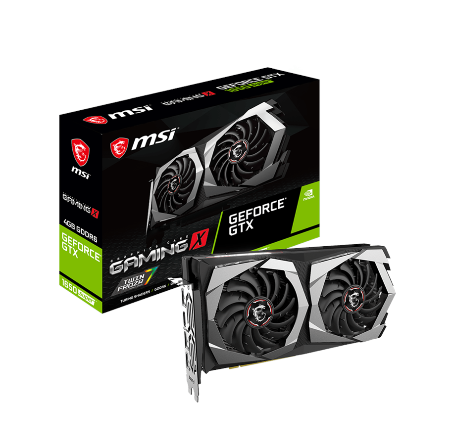 Grafikkort - MSI GeForce GTX 1650 SUPER GAMING X - 4GB GDDR6 RAM - Grafikkort - GTX 1650 SUPER GAMING X