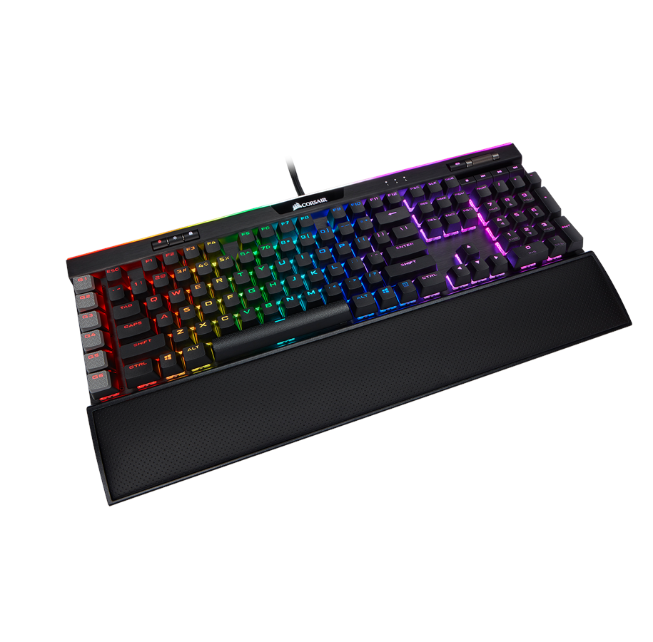 Tangentbord - Corsair K95 RGB PLATINUM XT MX Speed - NA - Gaming Tangentbord - Engelska (US) - Svart - CH-9127414-NA