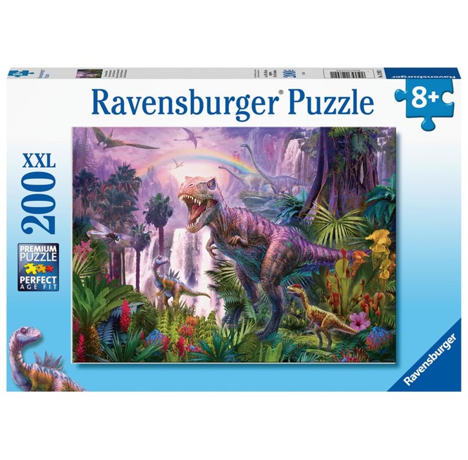 Pusselspel - Ravensburger Dinosaur Land 200p - 10112892