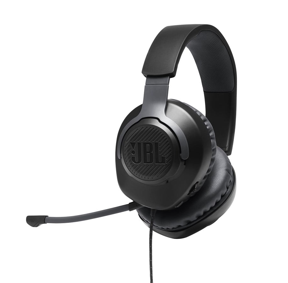Hörlurar / Headset - JBL QUANTUM 100 - JBLQUANTUM100BLK