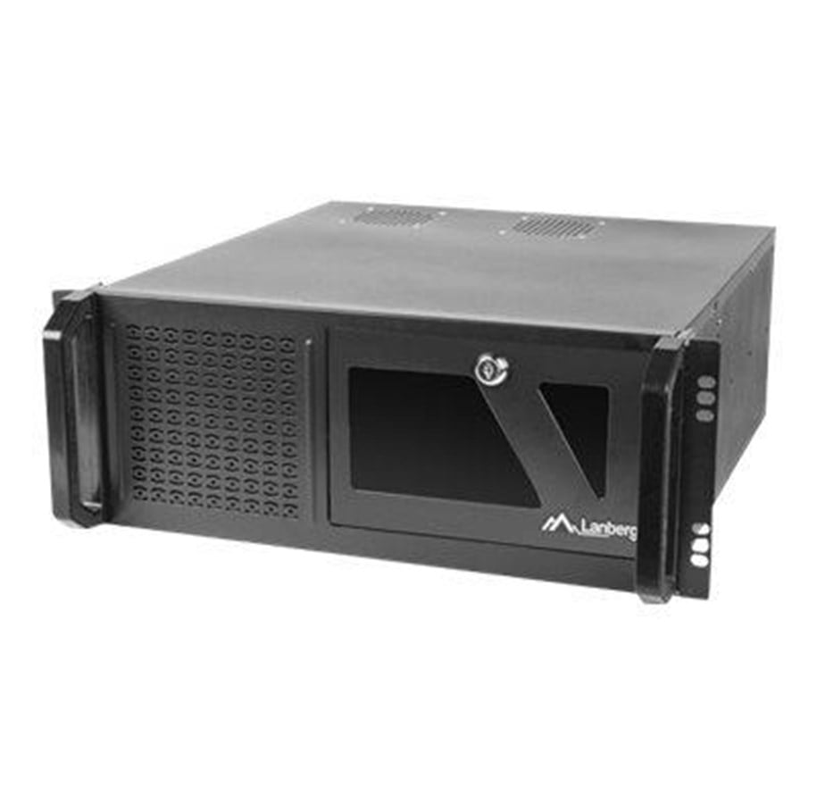 Lanberg - rack-mountable - 4U - ATX - Chassi - Server (Rack) - Svart