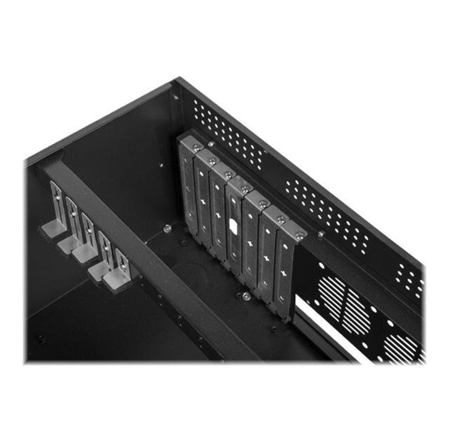Lanberg - rack-mountable - 4U - ATX - Chassi - Server (Rack) - Svart