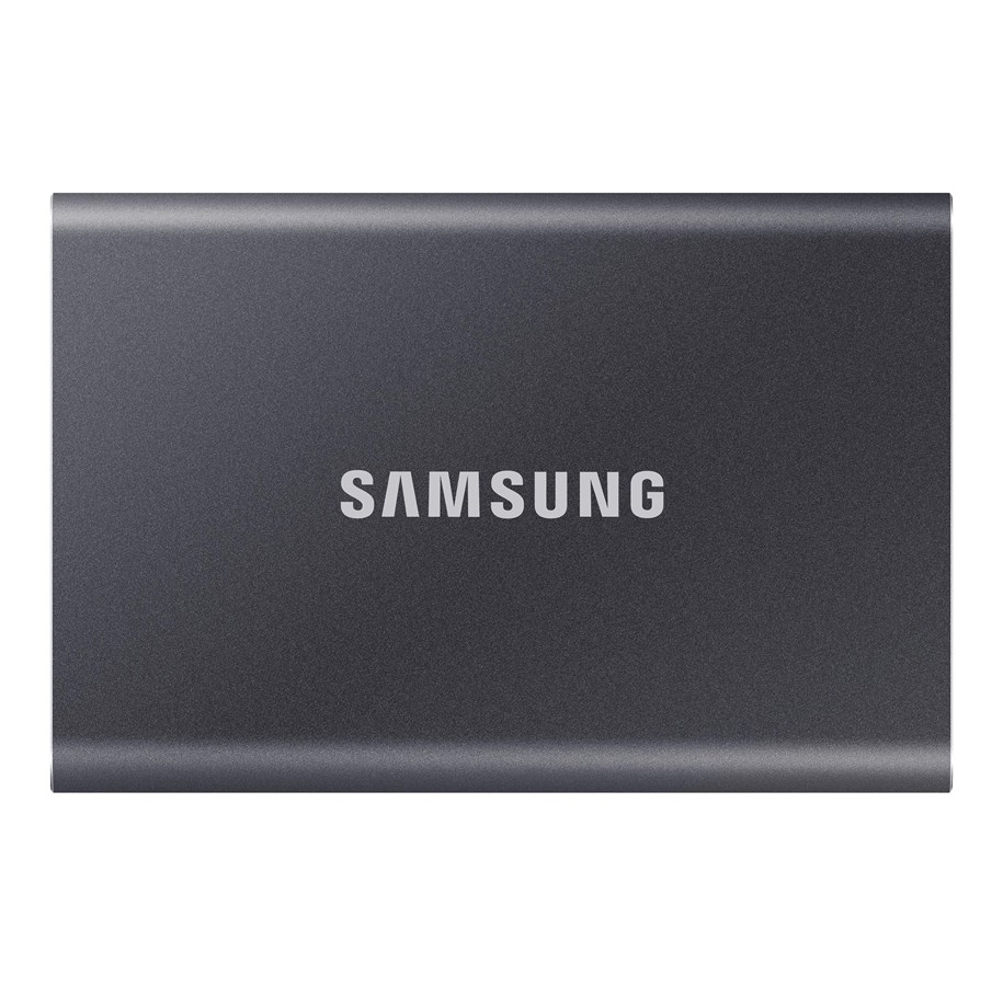 SSD - Samsung Portable SSD T7 - 500GB - Grå - Extern SSD - USB 3.2 Gen 2 - MU-PC500T/WW