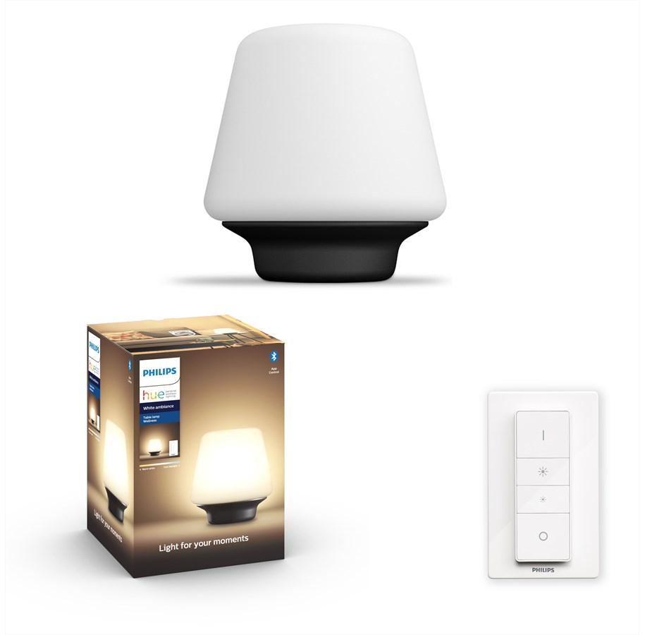 Smarta Hem - Philips Hue Wellness bordslampa - BT - Svart - 915005912301