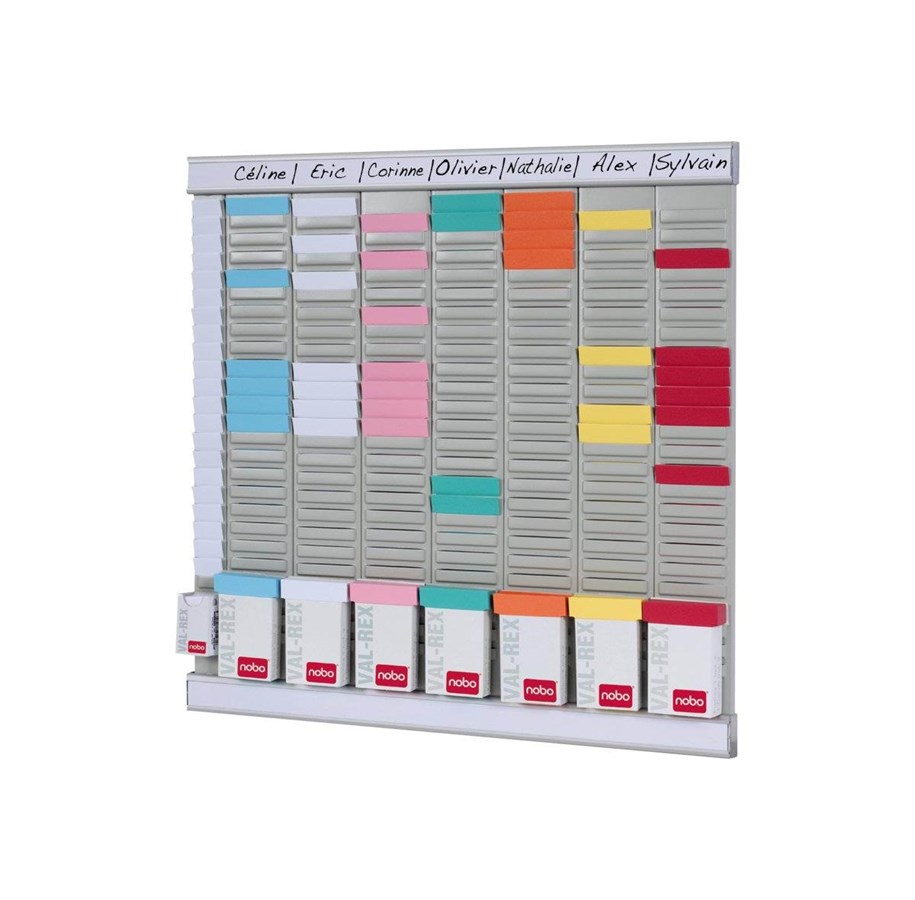 NOBO T-Card Planning Kit Nobo Office Planner 24 Slots | Billig