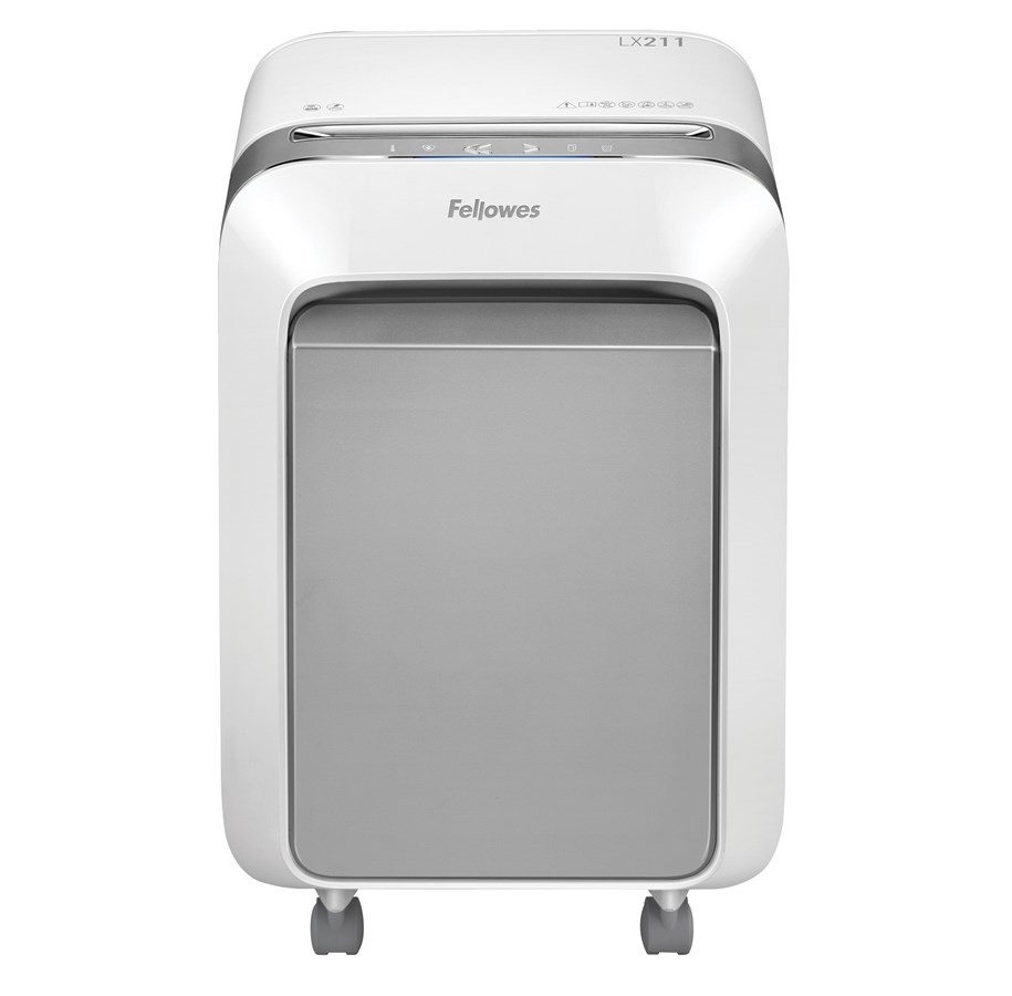 Shredder - Fellowes  LX211, VIT DOKUMENTFÖRSTÖRARE - 5050301