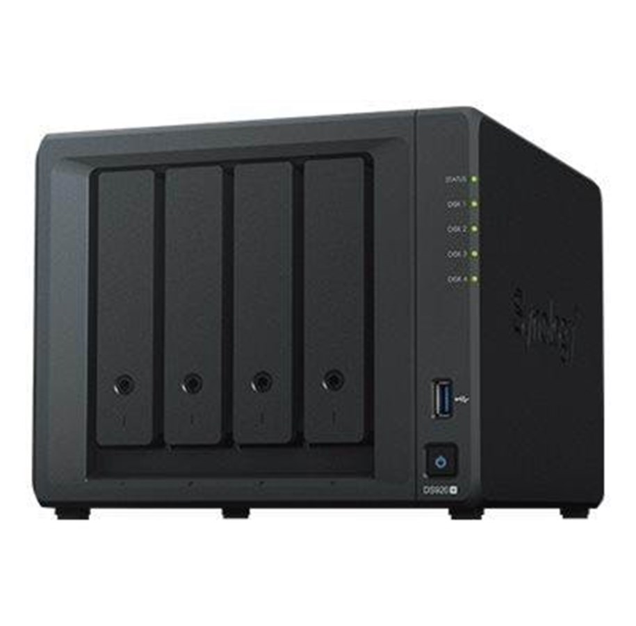 NAS Server - Synology Disk Station DS920+ 4-Bay NAS - NAS Server - DS920+