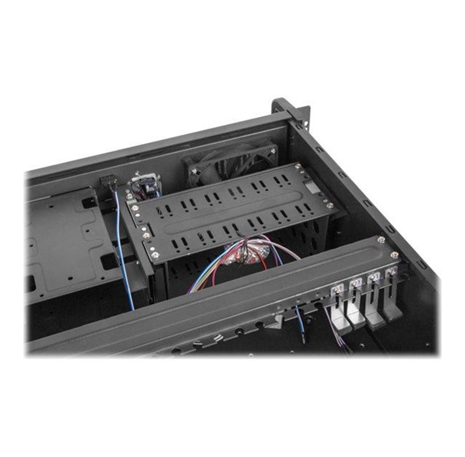 Lanberg - rack-mountable - 4U - ATX - Chassi - Server (Rack) - Svart