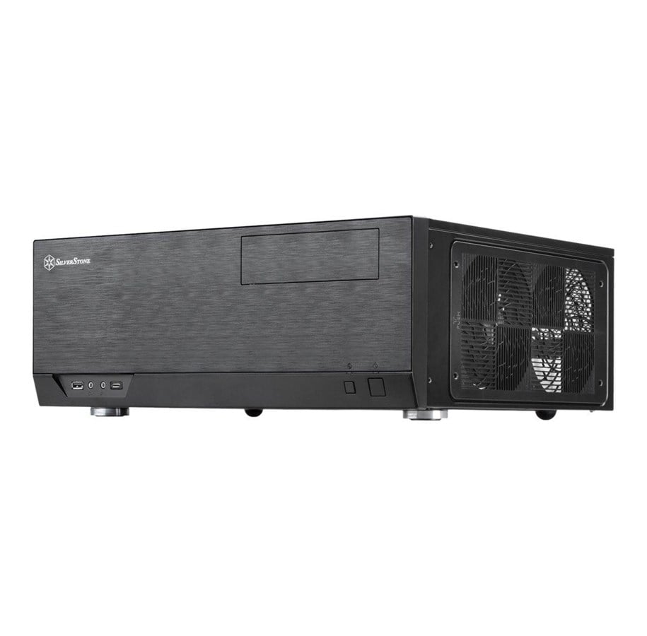 Chassi - SilverStone Grandia GD09-C - Chassi - Tower - Svart - SST-GD09B-C