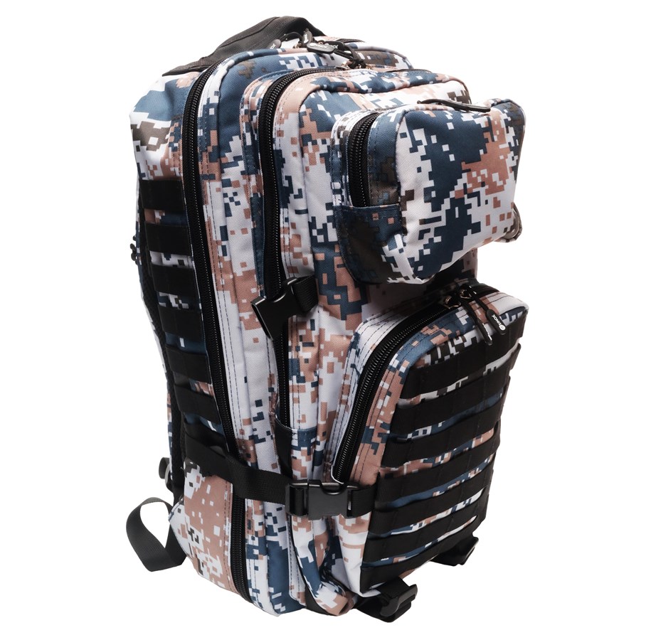 Väskor - Sinox Tactical Gaming Backpack - 40 Liter - Blå Camo - SXB1712