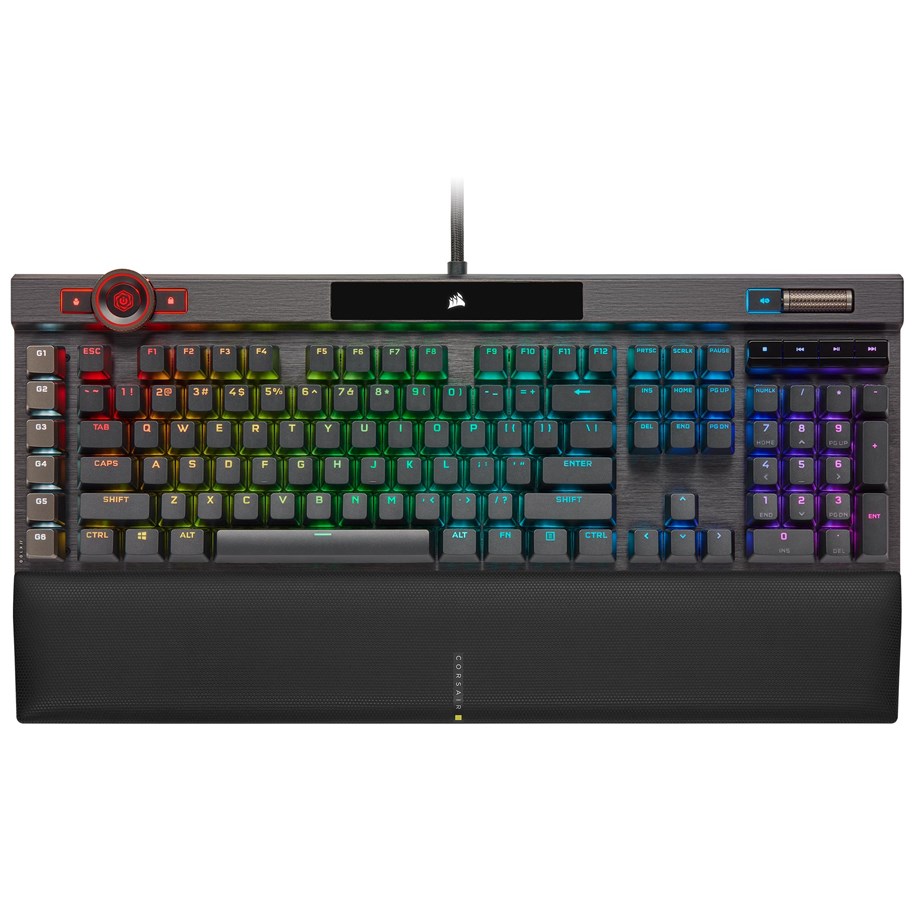 Tangentbord - Corsair K100 RGB - OPX - Gaming Tangentbord - Nordisk - Svart - CH-912A01A-ND
