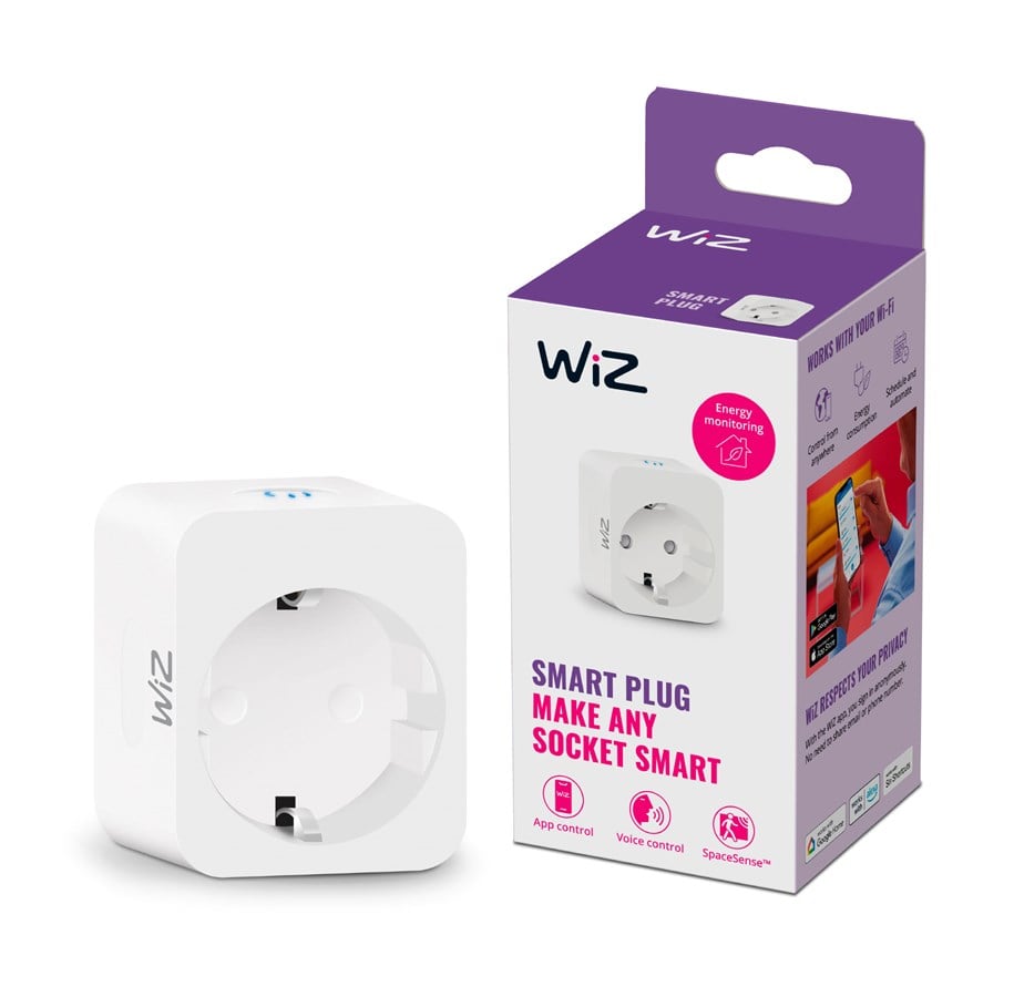 Smarta Hem - WiZ Smart Plug, 2300W - 929002427614