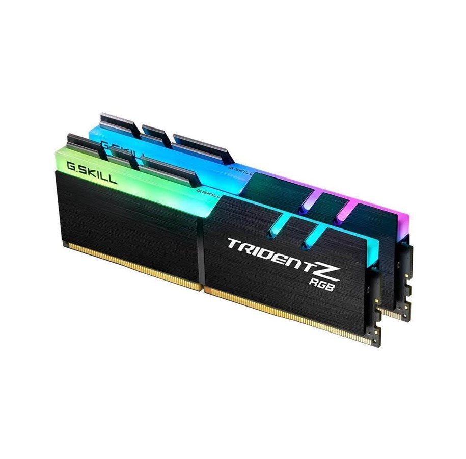 RAM - G.Skill Trident Z RGB DDR4-4000 - 32GB - CL16 - Dual Channel (2 pcs) - Intel XMP - Svart med RGB - F4-4000C16D-32GTZR