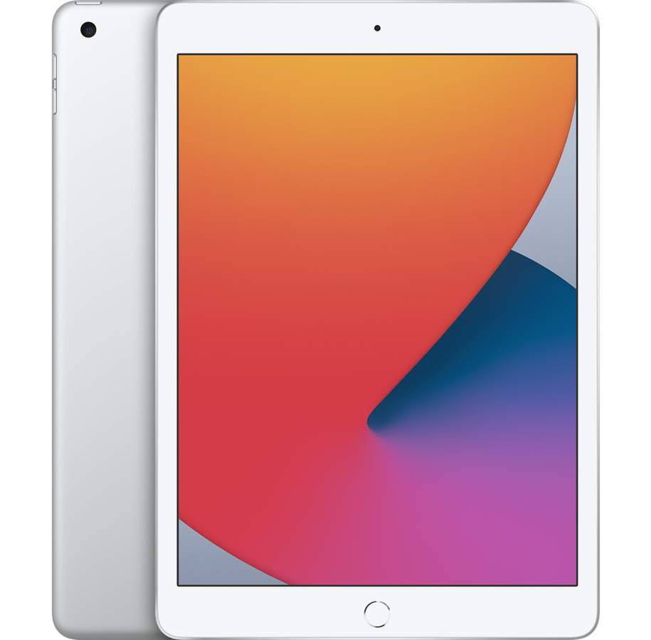 Tablet - Apple iPad (2020) 128GB 4G - Silver - MYMM2KN/A