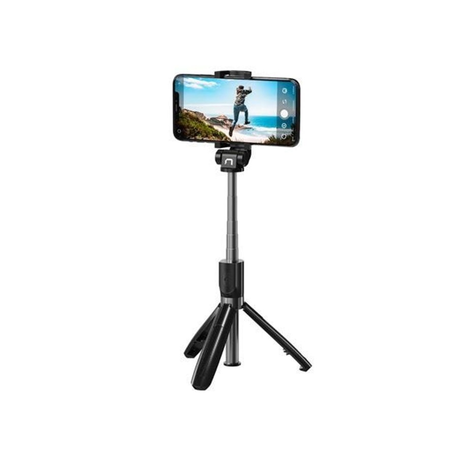Stativtillbehör - Natec Alvito BT 4.0 Wireless Selfie Stick Tripod - NST-1653