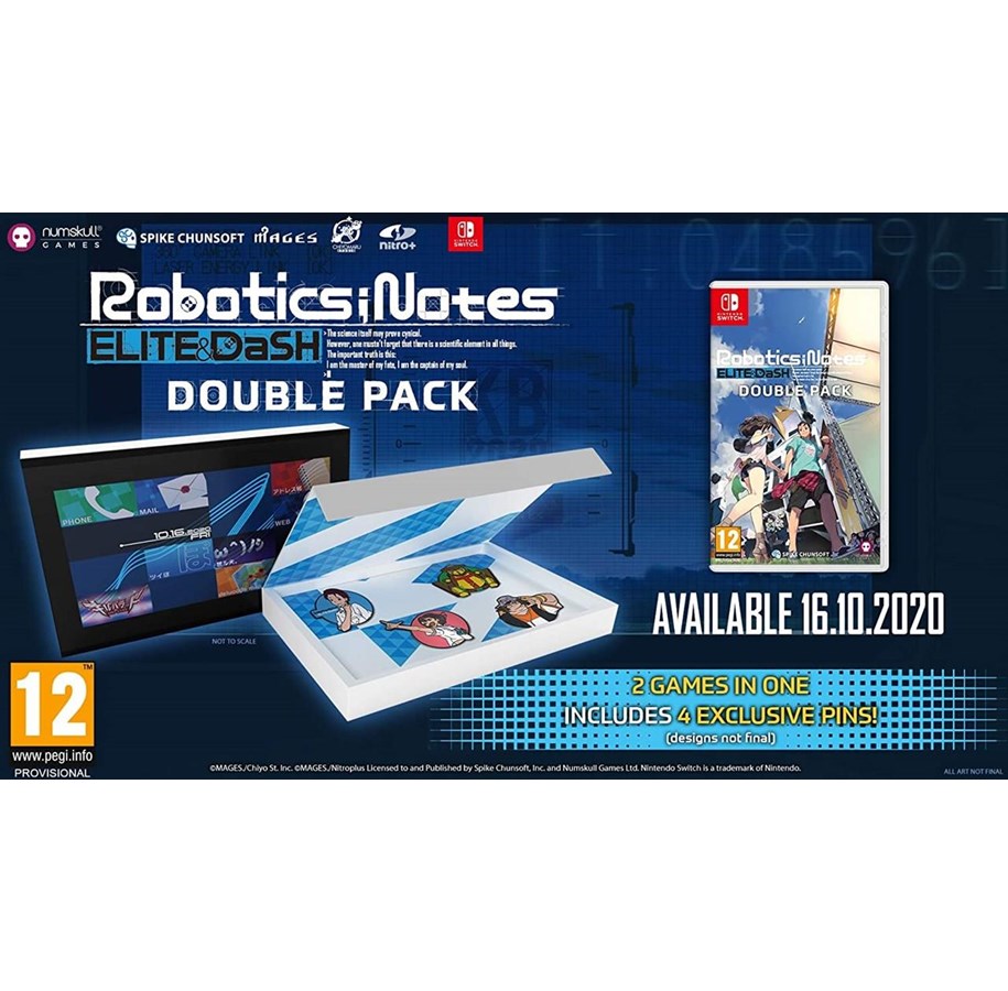 Spel - Robotics Notes Double Pack - Collector Edition - Nintendo Switch - Äventyr - 5056280417309