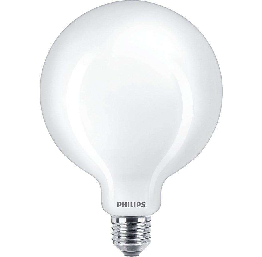 Glödlampor - Philips LED-glödlampa Classic Globe Ø125 10.5W/827 (100W) Frosted E27 - 929002067801