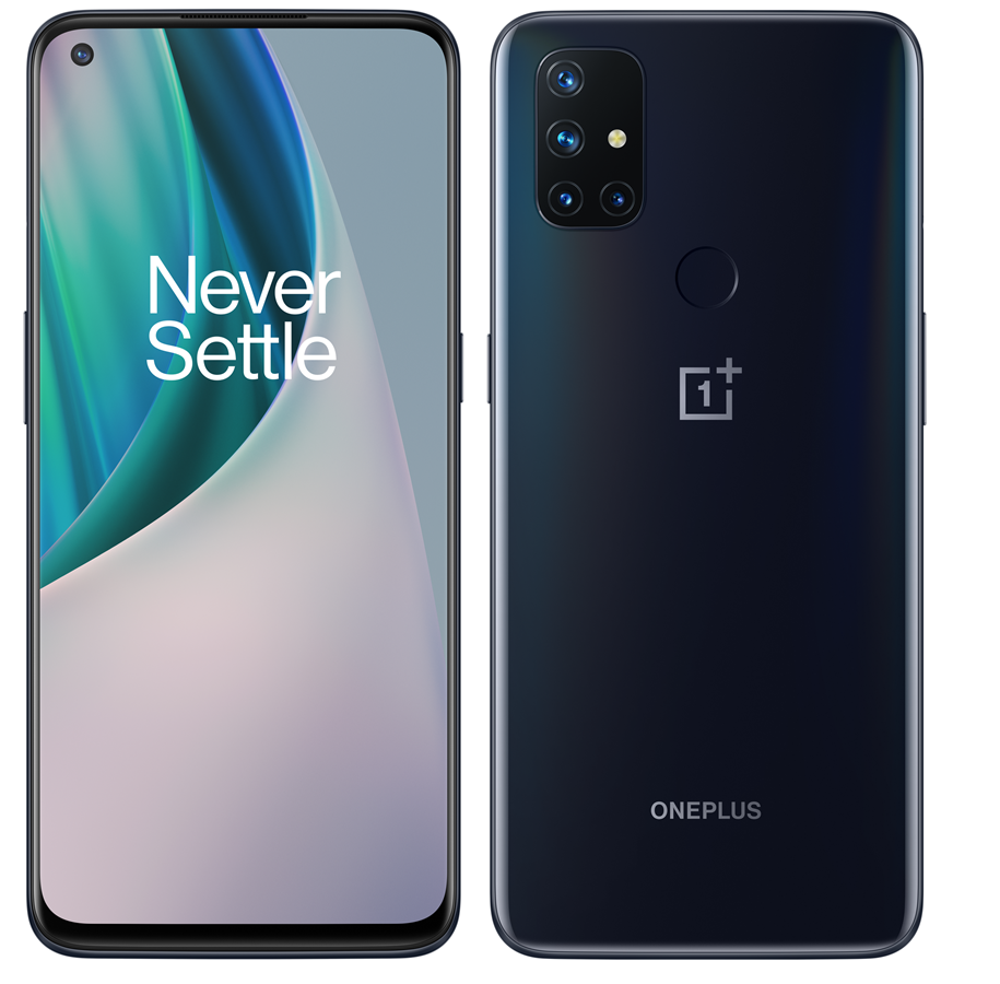 Mobile - OnePlus Nord N10 5G 128GB/6GB - Midnight Ice - 5011101334