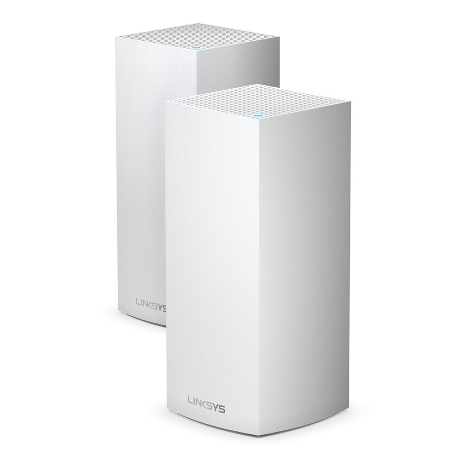 Nätverk - Router - Linksys MX8400 VELOP Whole Home Mesh Wi-Fi System (2-pack) - Wireless router Wi-Fi 6 - MX8400-EU