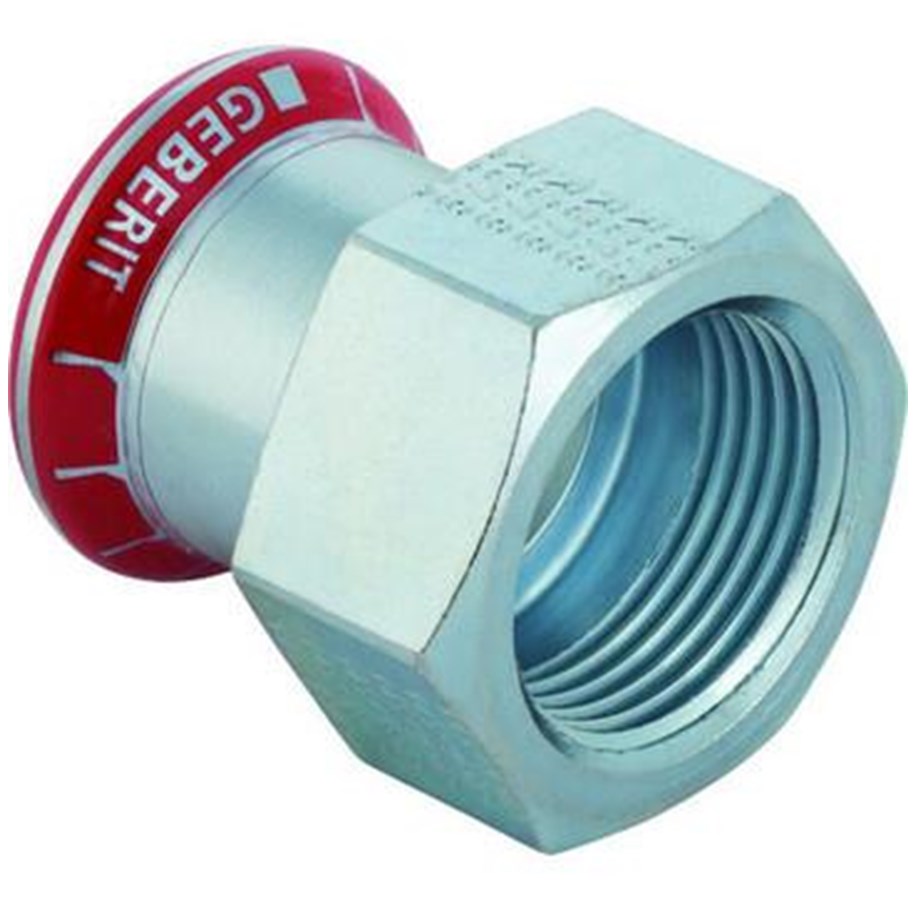 Tryckrör och kopplingar - Geberit mapress transmission 15mmx3 / 4 st elforz - 21823