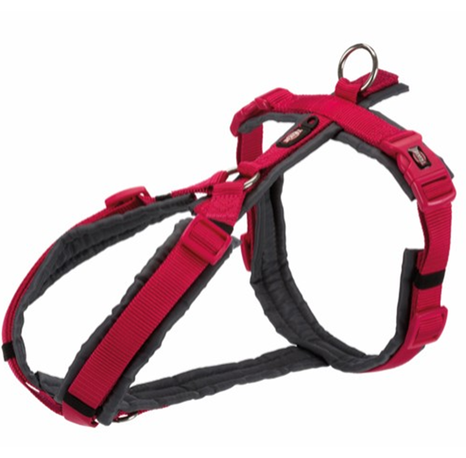 Hundar - Trixie Premium Trekking Harness L: 70–85 cm/25 mm Fuchsia - TX-1997411