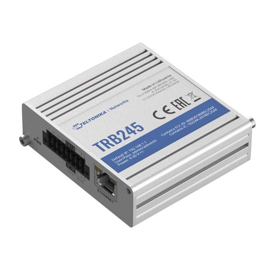 Nätverk - Teltonika TRB245 Industrial M2M LTE Gateway - TRB245000000
