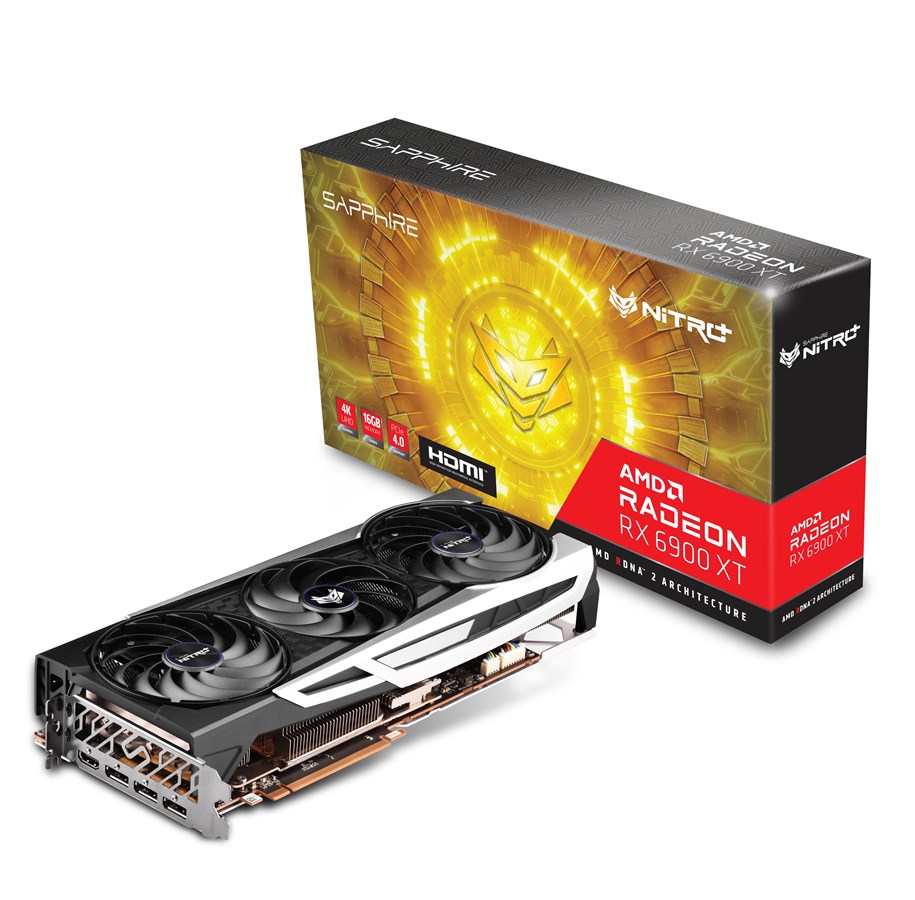 Grafikkort - Sapphire Radeon RX 6900 XT NITRO+ - 16GB GDDR6 RAM - Grafikkort - 11308-01-20G