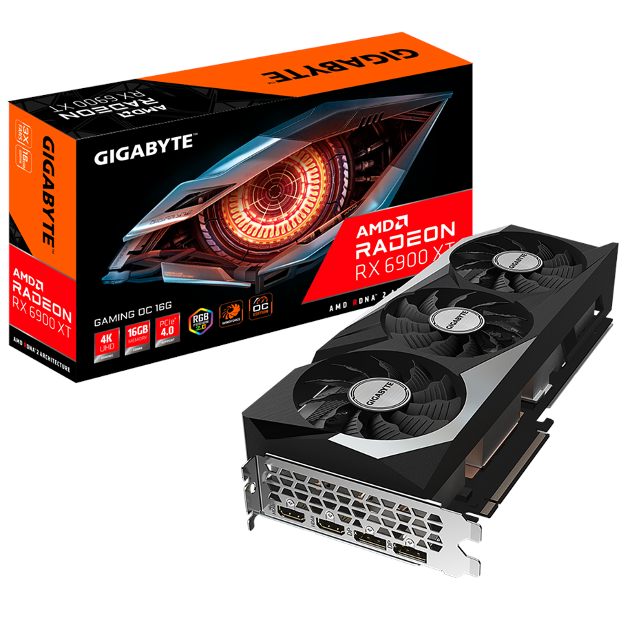 Grafikkort - GIGABYTE Radeon RX 6900 XT GAMING OC - 16GB GDDR6 RAM - Grafikkort - GV-R69XTGAMING OC-16GD