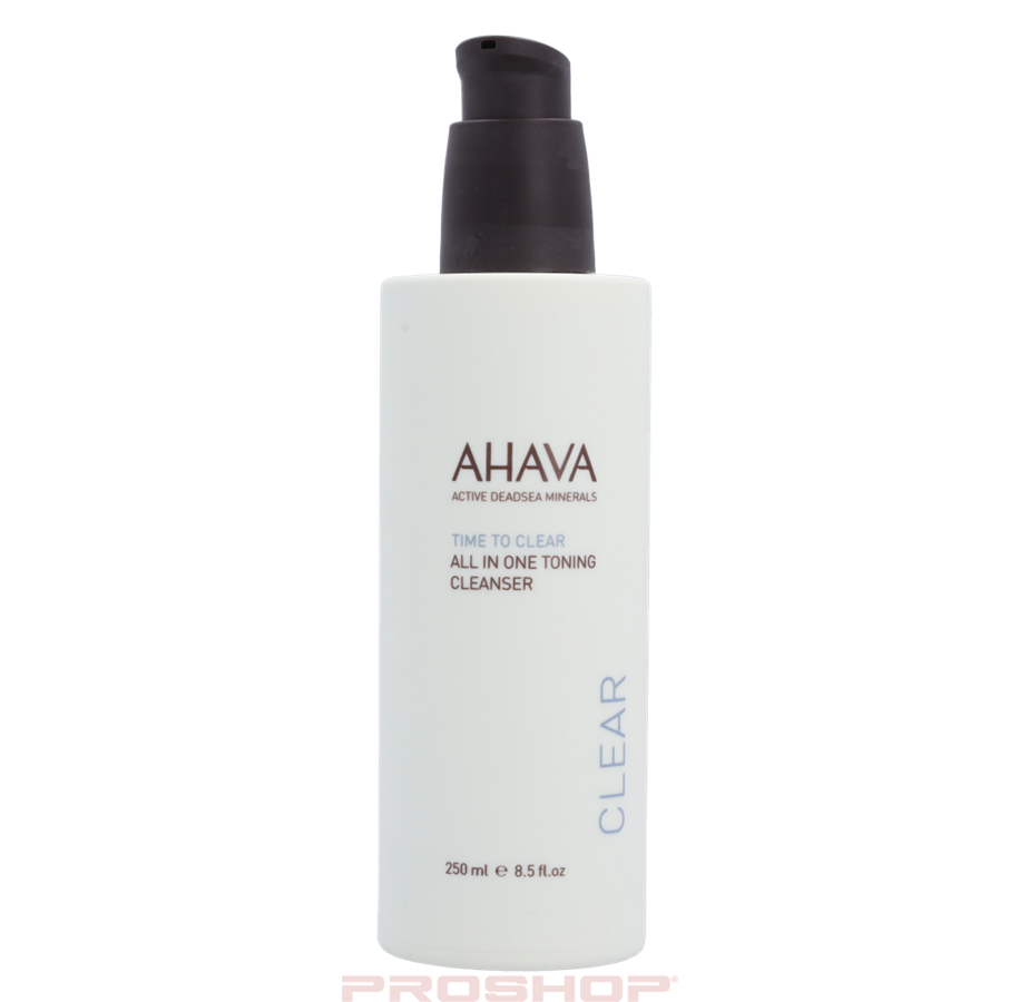 Ansiktsvård - AHAVA Time To Clear All In One Toning Cleanser - 697045150175