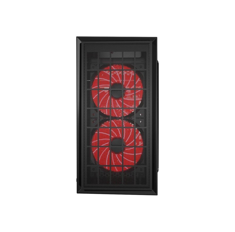 Chassi - Gembird FORNAX-950R - tower - micro ATX - Chassi - Tower - Svart - CCC-FORNAX-950R