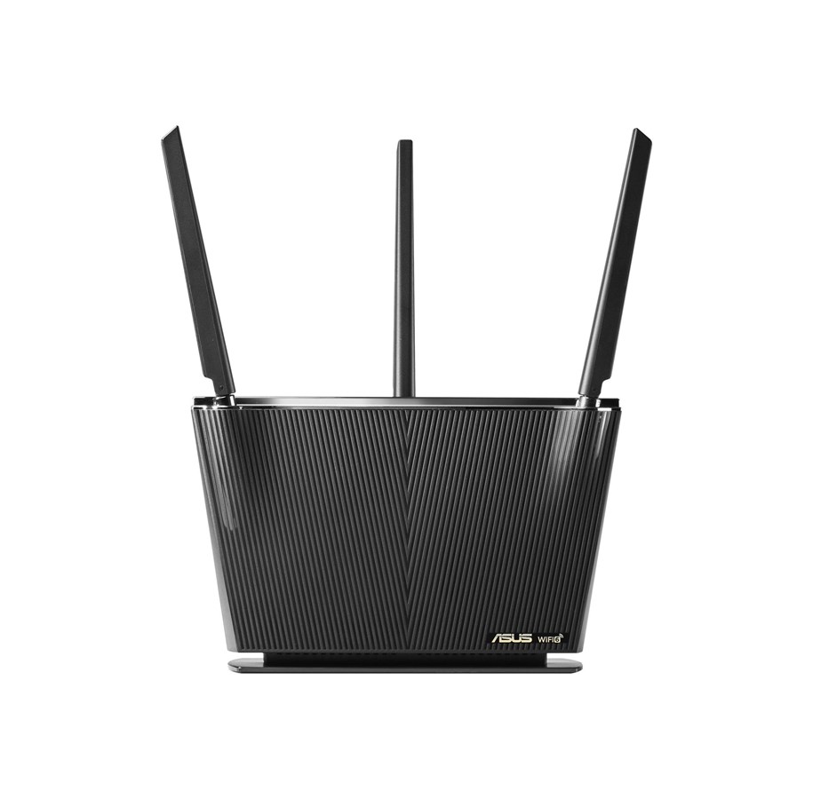 Nätverk - Router - ASUS RT-AX68U AX2700 - Router Wi-Fi 6 - 90IG05M0-MU9G00