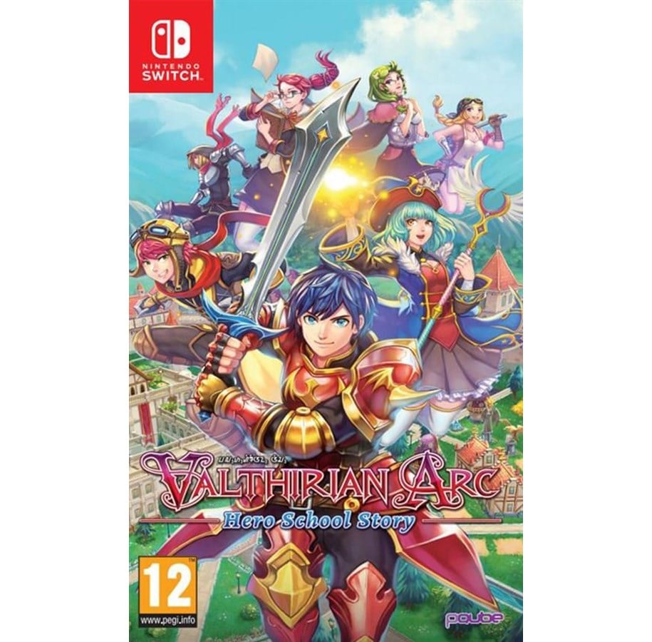 Spel - Valthirian Arc: Hero School Story (Code in a Box) - Nintendo Switch - RPG - 5060690792239